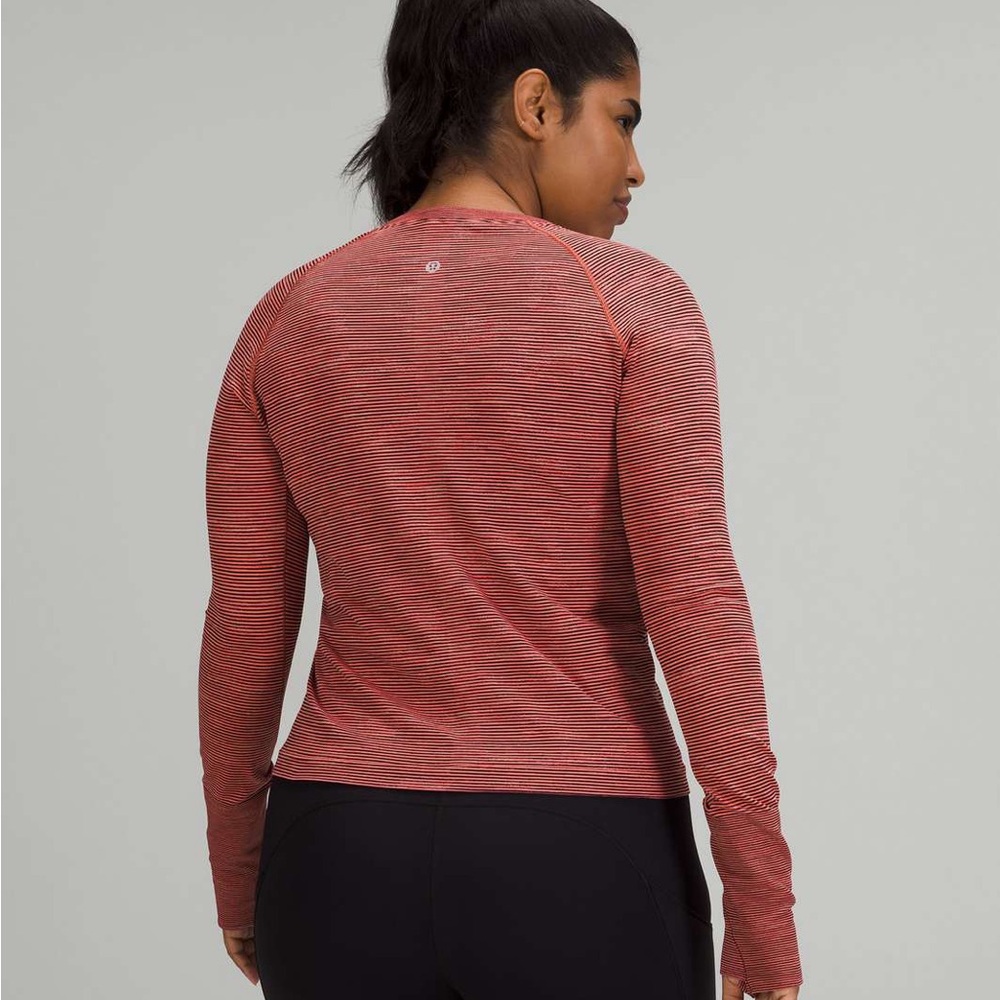 Lululemon Swiftly Tech Long Sleeve Shirt 2.0 *Race Length size 8 - Picture 4 of 6